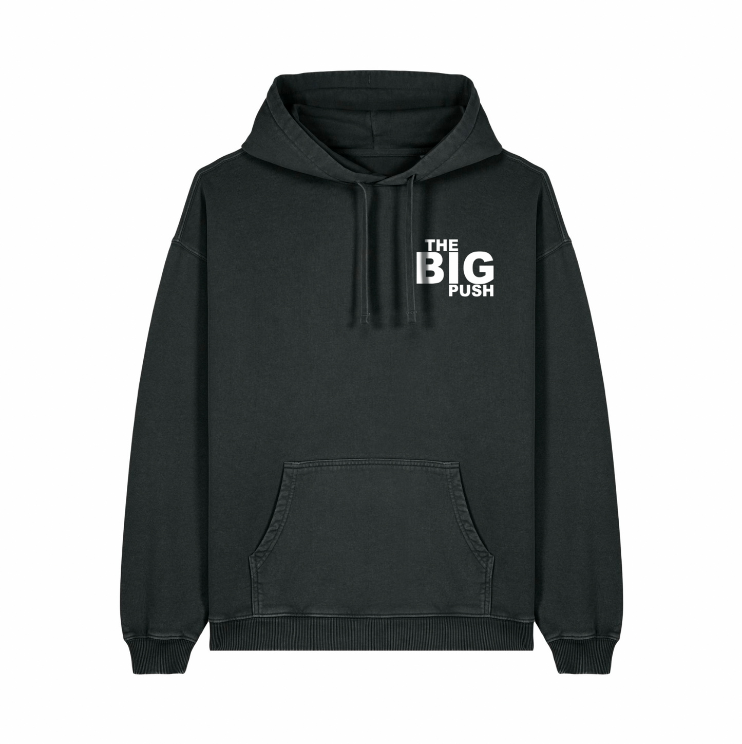The Big Push Band Hoodie - Faded Black