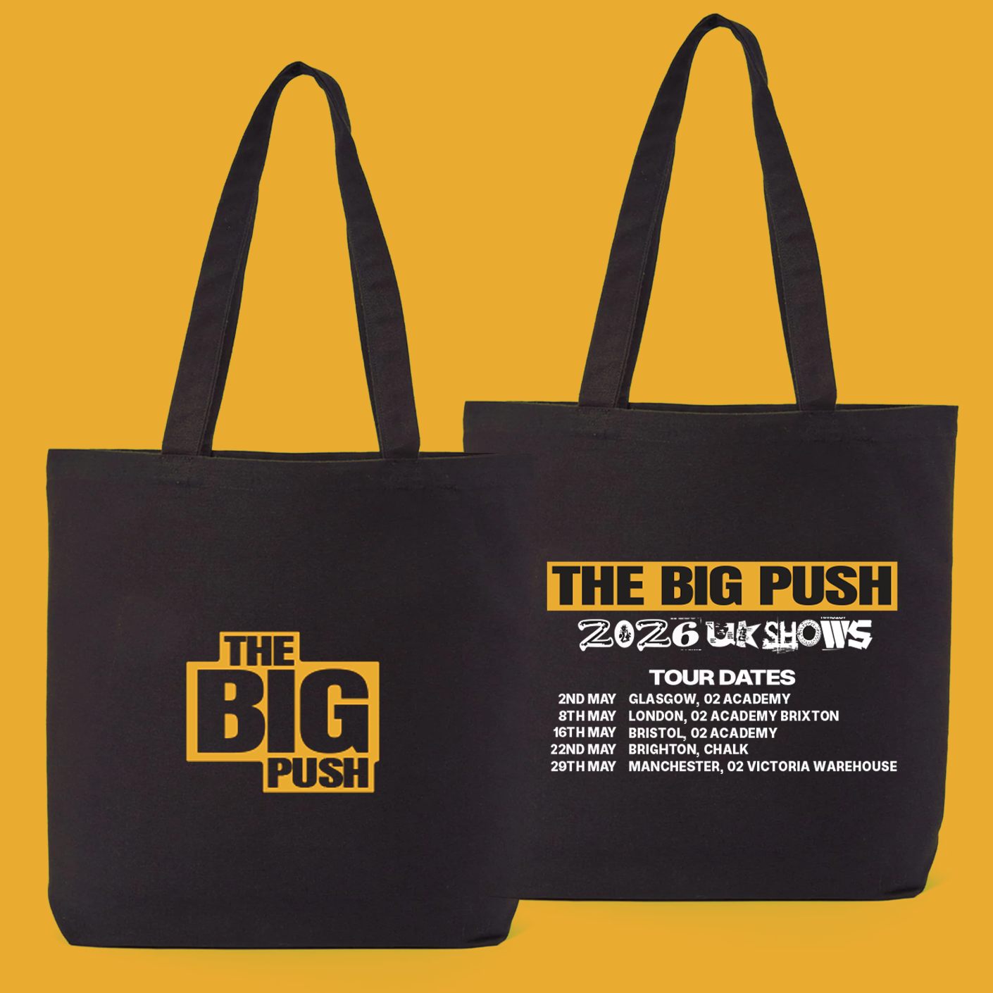 2026 TOTE BAG front and back