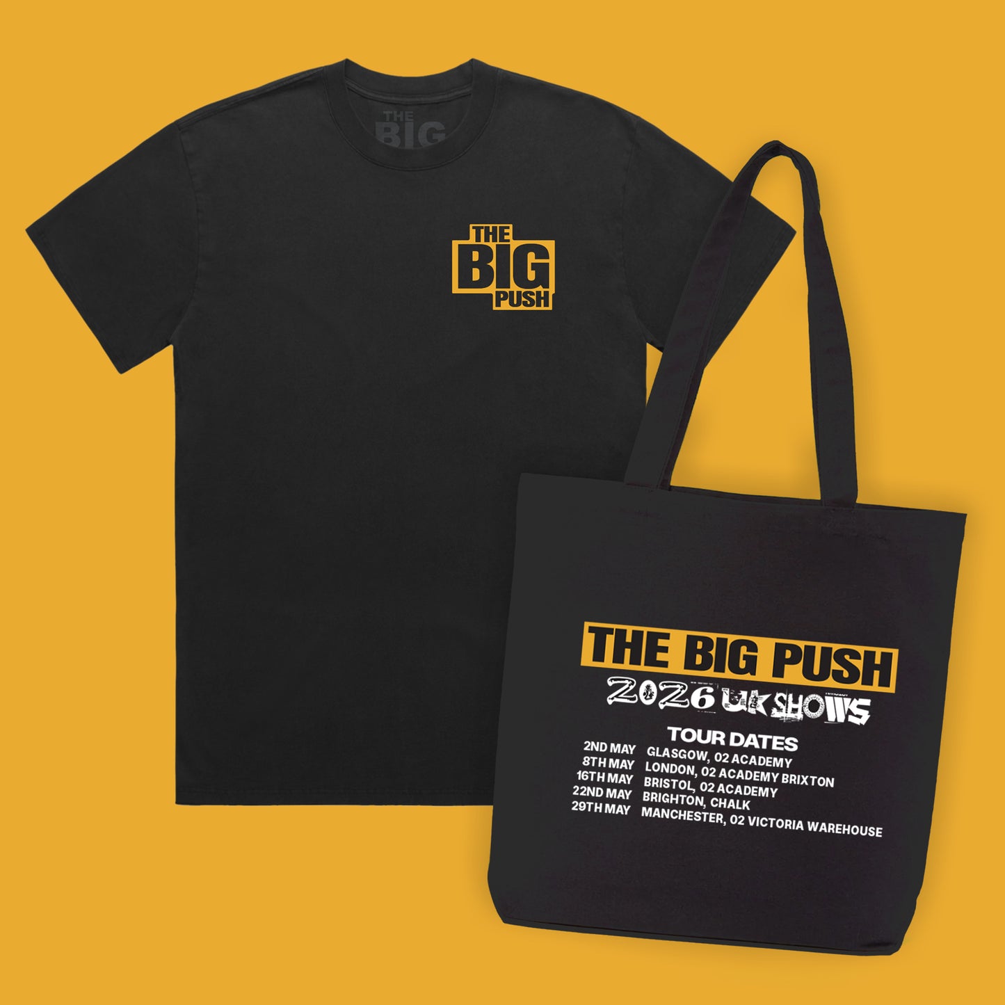 2026 UK Tour T-Shirt & Tote Bag - Bundle
