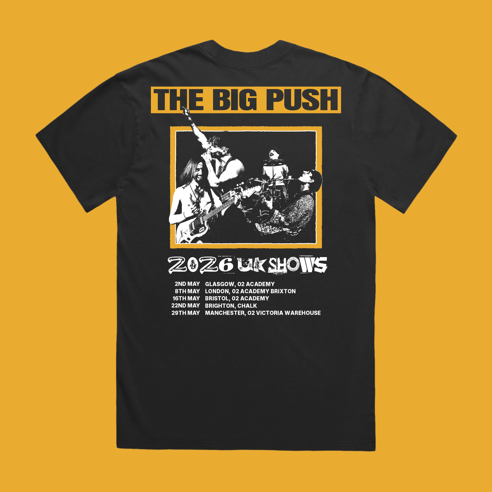 2026 Tour t-shirt back 