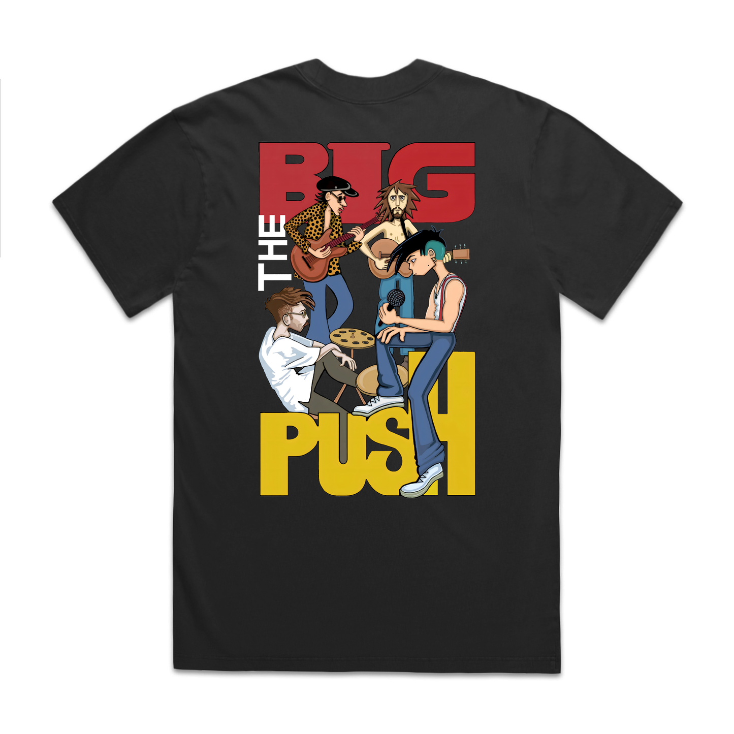 Band T-Shirt - Faded Black