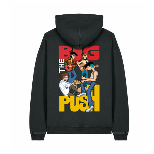 The Big Push Band Hoodie - Faded Black