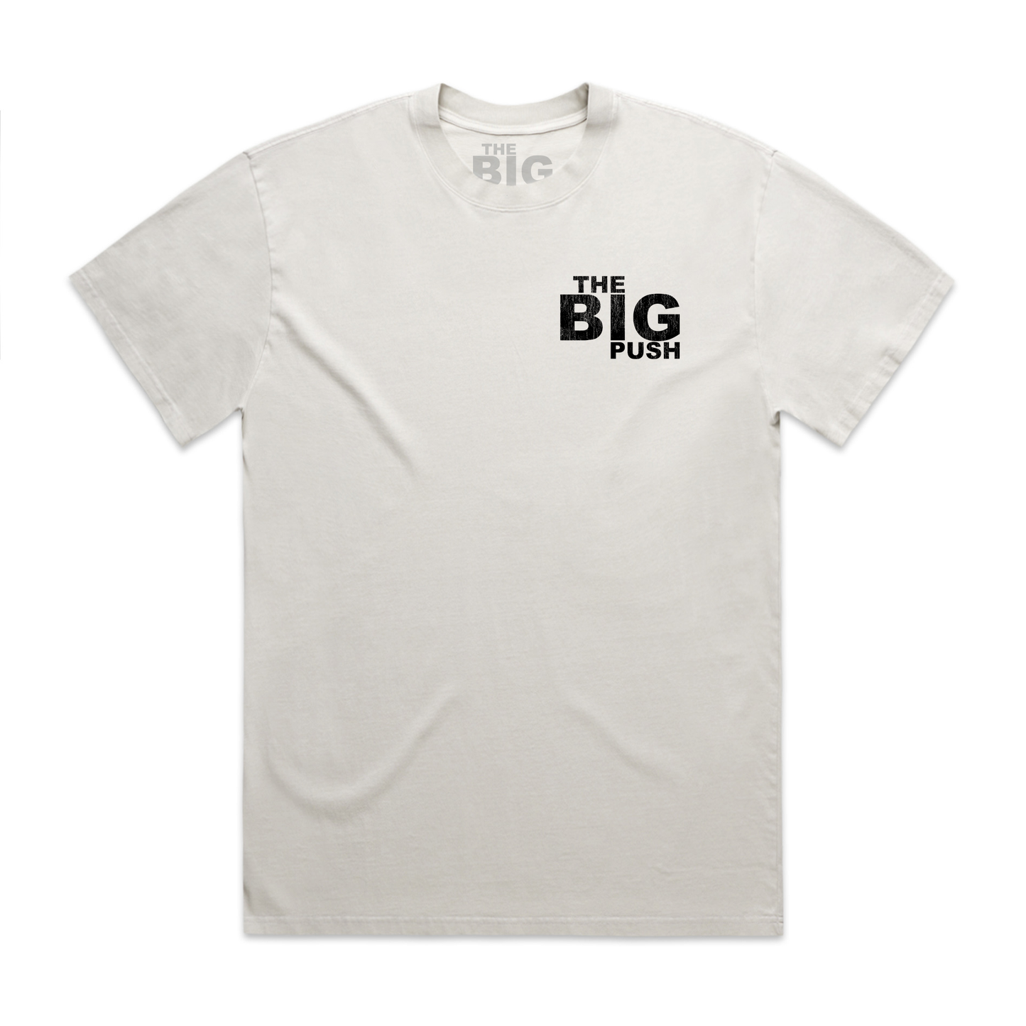 Busking T-Shirt - Faded Bone